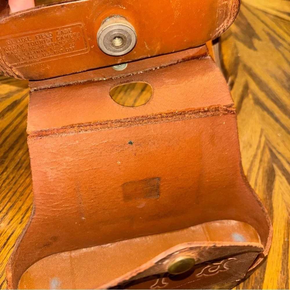 Vintage Deluxe Field Case for Kodak Tourist Camera